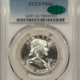 Franklin Halves 1956 PROOF FRANKLIN HALF DOLLAR, TYPE 2 – PCGS PR-68 CAM, BLACK & WHITE CAMEO