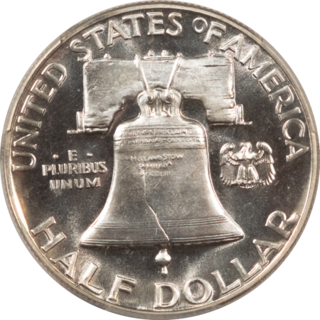 CAC Approved Coins 1951 PROOF FRANKLIN HALF DOLLAR – PCGS PR-66, WHITE, VERY NICE & CAC APPROVED!