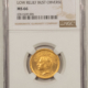 $5 1892 $5 LIBERTY GOLD, PCGS MS-62, “RIVE d’Or COLLECTION” CLEAN SURFACES!