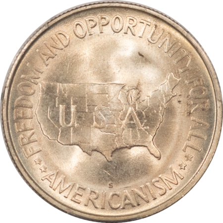 New Certified Coins 1951-S WASHINGTON-CARVER COMMEMORATIVE HALF DOLLAR – PCGS MS-66, ORIGINAL, PQ!