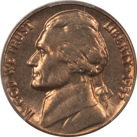 Jefferson Nickels 1955 JEFFERSON NICKEL – PCGS MS-65 FS