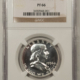 New Certified Coins 1936 WALKING LIBERTY HALF DOLLAR – NGC MS-65, WHOLESOME W/ PRETTY GOLD TONING!