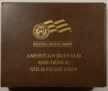 Bullion 2009-W 1 OZ .9999 FINE GOLD $50 AMERICAN PROOF BUFFALO, FRESH GEM W/ BOX & COA