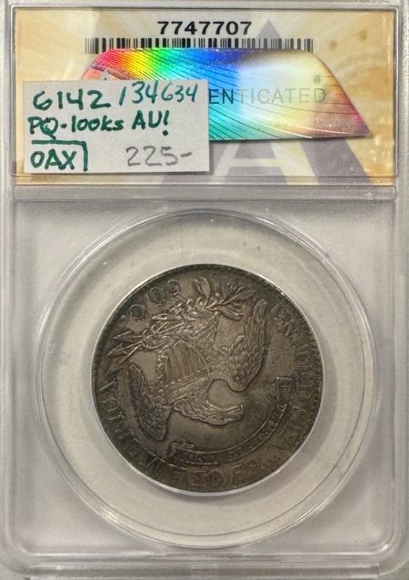 Early Halves 1825 CAPPED BUST HALF DOLLAR – ANACS VF-35, LOOKS AU! PREMIUM QUALITY!