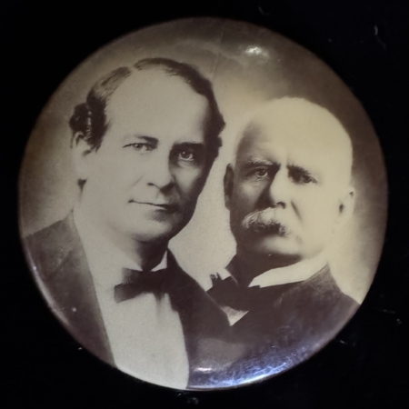 New Store Items 1900 BRYAN-STEVENSON 1 3/4″ SEPIA JUGATE CAMPAIGN BUTTON-A NEAR-MINT BEAUTY!