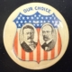New Store Items SCARCE 1904 2 1/4″ THEODORE ROOSEVELT CAMPAIGN BUTTON W/ 5 1/2″ COLORADO RIBBON