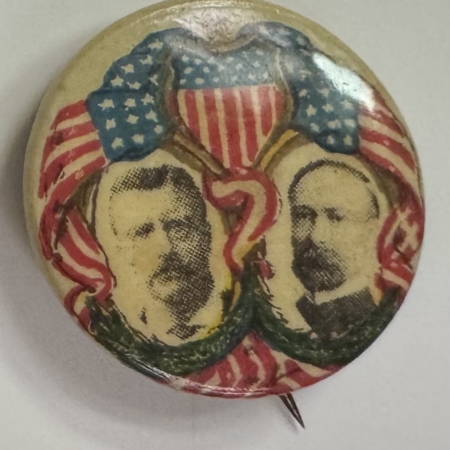 New Store Items 1904 TEDDY ROOSEVELT-FAIRBANKS 7/8″ JUGATE CAMPAIGN BUTTON-GRAPHIC SCARCE & MINT