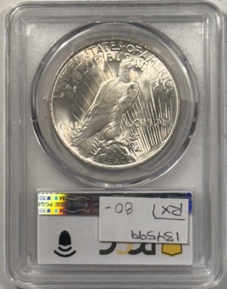 New Certified Coins 1923 $1 PEACE DOLLAR – PCGS MS-64, PREMIUM QUALITY! LOOKS GEM!