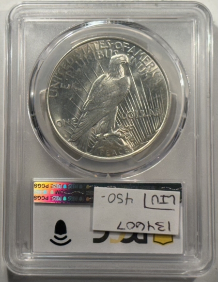 New Certified Coins 1927-D $1 PEACE DOLLAR – PCGS MS-62