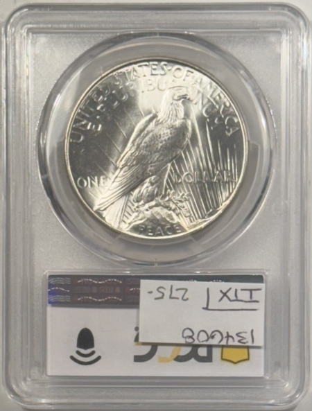 New Certified Coins 1934 $1 PEACE DOLLAR – PCGS MS-63