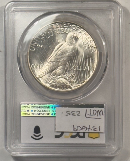 New Certified Coins 1934-D $1 PEACE DOLLAR – PCGS MS-62