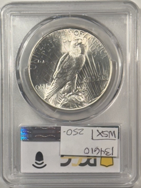 New Certified Coins 1935 $1 PEACE DOLLAR – PCGS MS-63, LOOKS 64+, SUPER PREMIUM QUALITY!