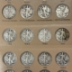 Mercury Dimes 1916-1945-S 79 COIN PARTIAL MERCURY DIME SET W/ EXTRAS – G-AU MOSTLY VG+, DANSCO