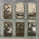 Bullion 10 X 1 OZ .999 FINE SILVER NORTHWEST TERRITORIAL MINT BARS, 10 OZ ON SHEET, NWT