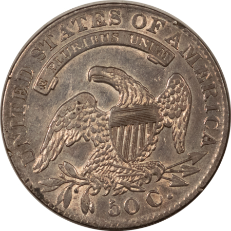 Early Halves 1833 CAPPED BUST HALF DOLLAR – HIGH GRADE EXAMPLE!