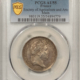 Exonumia FRANCE JETON 1880-DT LEROUGE-158 CORNE, 32mm SILVER, PCGS MS-62, SEMI PL-PRETTY!