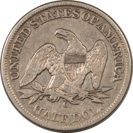 Liberty Seated Halves 1858-O SEATED LIBERTY HALF DOLLAR – PLEASING CIRCULATED EXAMPLE!