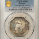 Exonumia FRANCE JETON 1847 TRIBUNAL DE COMMERCE MAIN, 33mm SILVER, PCGS AU-58