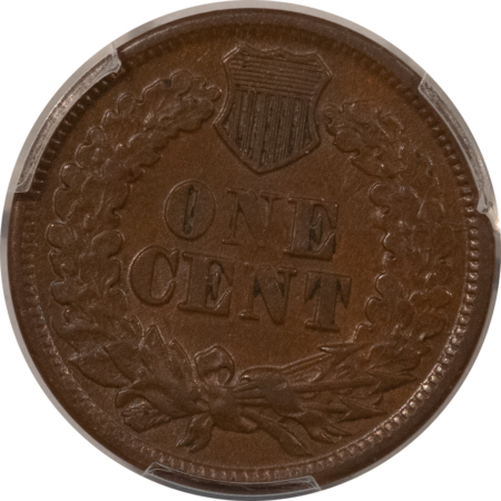 Indian 1864 INDIAN CENT, BRONZE – PCGS AU-53 BN