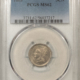 New Certified Coins 1866 THREE CENT NICKEL – PCGS MS-63