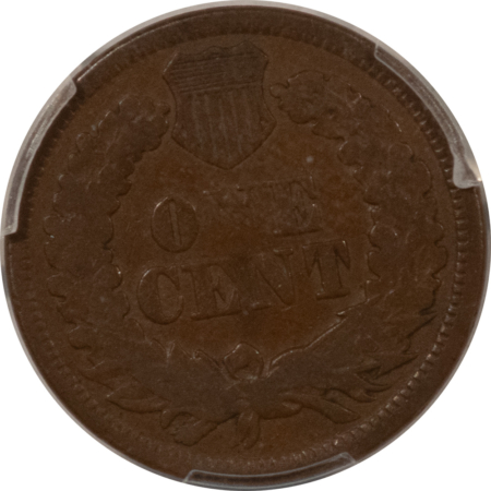 Indian 1869/69 INDIAN CENT, RPD FS-301, S-3 – PCGS VG-10 BN