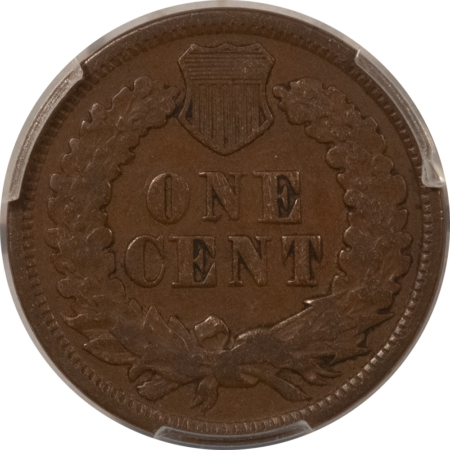 Indian 1870 INDIAN CENT – PCGS F-15 BN