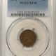 Indian 1873 INDIAN CENT, OPEN 3 – PCGS AU-55 BN