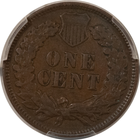 Indian 1875 INDIAN CENT – PCGS XF-45 BN