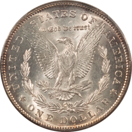 Morgan Dollars 1878-S $1 MORGAN DOLLAR – PCGS MS-63, WHITE AND FLASHY!
