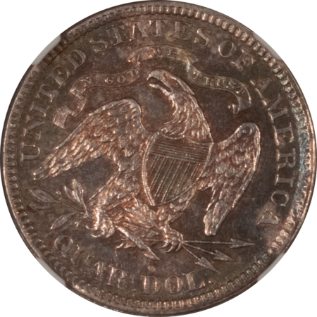 Liberty Seated Quarters 1879 SEATED LIBERTY QUARTER – NGC MS-63, PRETTY & SCARCE, MINTAGE 13,600!
