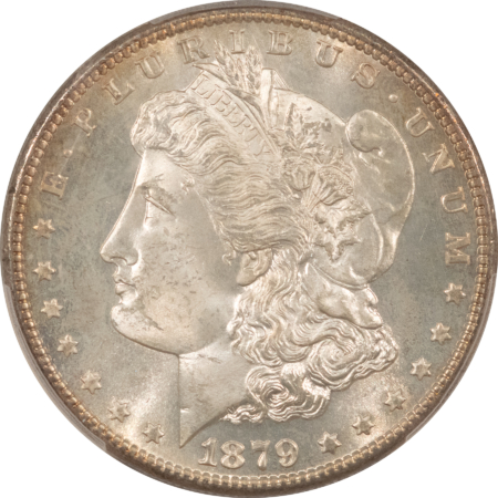 Morgan Dollars 1879-S $1 MORGAN DOLLAR – PCGS MS-65, FRESH, PREMIUM QUALITY GEM!