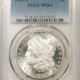 Dollars 1880-S $1 MORGAN DOLLAR – PCGS MS-64, DMPL REVERSE, PREMIUM QUALITY!