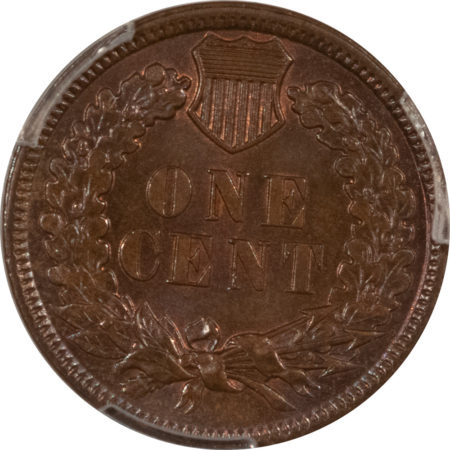 Indian 1882 INDIAN CENT – PCGS MS-64 BN; LUSTROUS & VIRTUALLY GEM QUALITY!