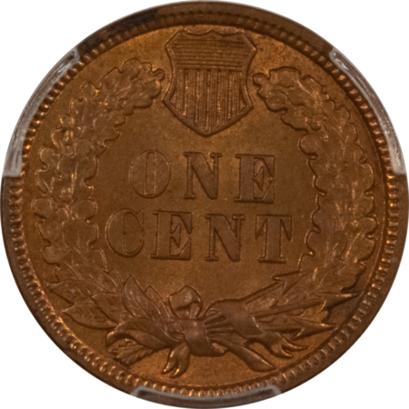 Indian 1882 INDIAN CENT – PCGS MS-64 RB, FRESH & ATTRACTIVE!