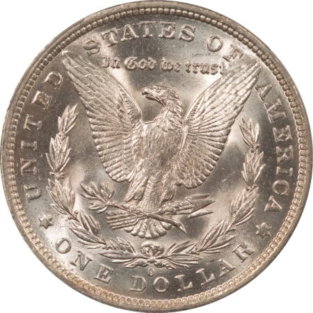 Morgan Dollars 1882-O/S $1 MORGAN DOLLAR, STRONG – PCGS MS-63, BLAST WHITE!