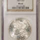 Dollars 1885-CC $1 MORGAN DOLLAR – PCGS MS-66, FRESH & PRETTY SUPERB CARSON CITY!