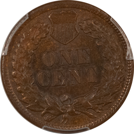 Indian 1883 INDIAN CENT – PCGS MS-63 BN, VERY CHOICE & LOOKS MS-64+!