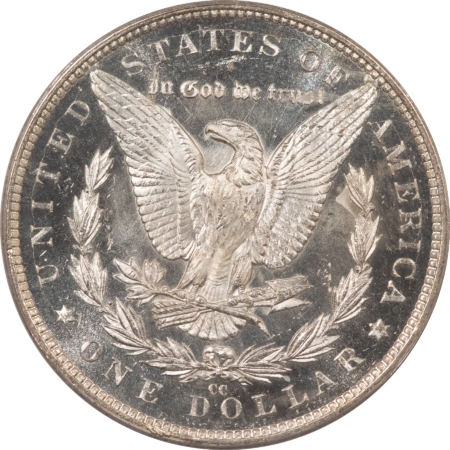 Morgan Dollars 1883-CC MORGAN DOLLAR PCGS MS-64 DMPL, BLACK/WHITE! DEEP MIRRORS! CARSON CITY!