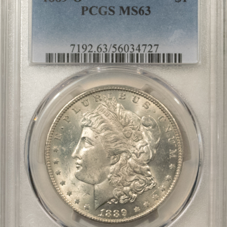 Morgan Dollars 1889-O $1 MORGAN DOLLAR – PCGS MS-63, CHOICE!