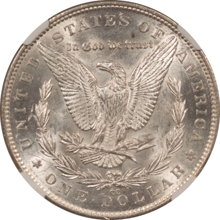 Morgan Dollars 1891-CC VAM-3 $1 MORGAN DOLLAR, TOP-100 – NGC MS-60, BLAST WHITE, CARSON CITY!