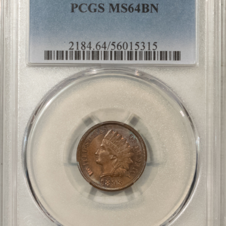 New Store Items 1893 INDIAN CENT – PCGS MS-64 BN