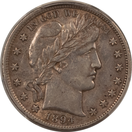 Barber Halves 1894 BARBER HALF DOLLAR – PCGS AU-50