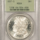 Morgan Dollars 1900-S $1 MORGAN DOLLAR – PCGS AU-58, WHITE!