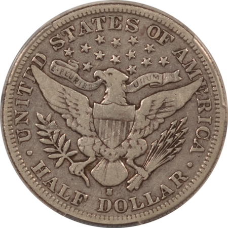 Barber Halves 1897-S BARBER HALF DOLLAR – PCGS F-12