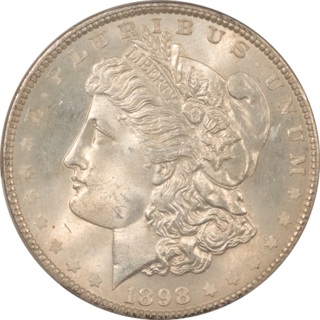 Dollars 1898 $1 MORGAN DOLLAR – PCGS MS-64