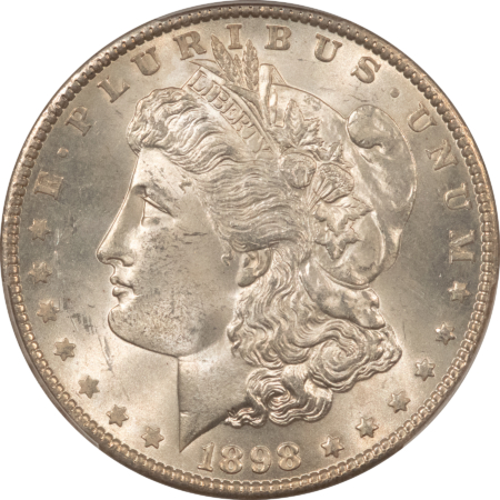 Dollars 1898 $1 MORGAN DOLLAR – PCGS MS-64