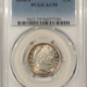 Barber Quarters 1907 BARBER QUARTER – PCGS AU-58, WHITE & FLASHY