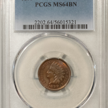 Indian 1899 INDIAN CENT – PCGS MS-64 BN