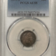 Barber Dimes 1897-O BARBER DIME – PCGS F-15, KEY!