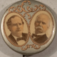 New Store Items 1900 WILLIAM MCKINLEY 1 1/4″ CAMPAIGN BUTTON NR MINT W/WHITEHEAD, HOAG BACKPAPER